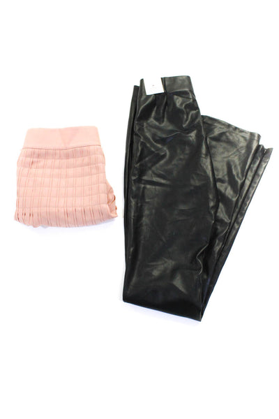 J Crew Women's Zip Back Pleated Mini Skirt Pink Size 6 Lot 2