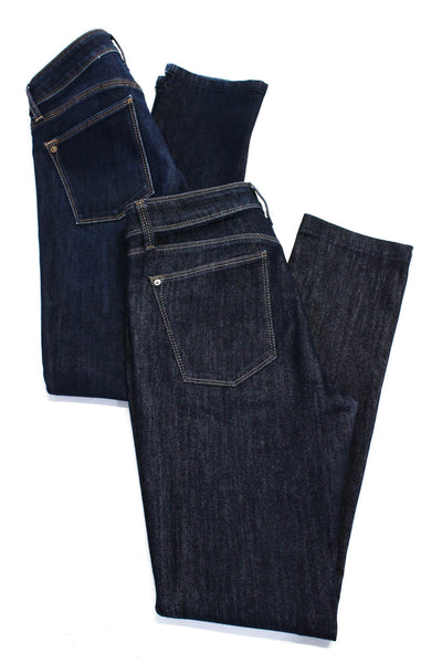 DL1961 Womens High Rise Dark Wash Angel Naomi Jeans Blue Size 27 Lot 2
