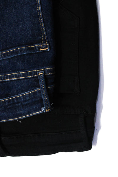 Frame Denim Goldsign Womens Cotton Denim Skinny Jeans Blue Black Size 29 Lot 2