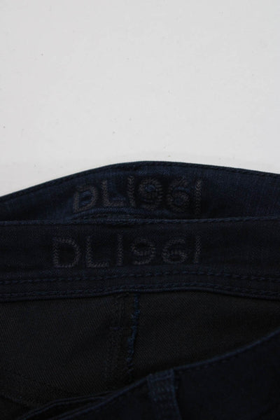 DL1961 Womens Emma Skinny Leg Jeans Blue Cotton Size 26 Lot 2
