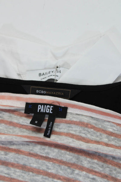 Paige Black Label Bailey 44 Womens Shirts Size Small Extra Small Lot 3