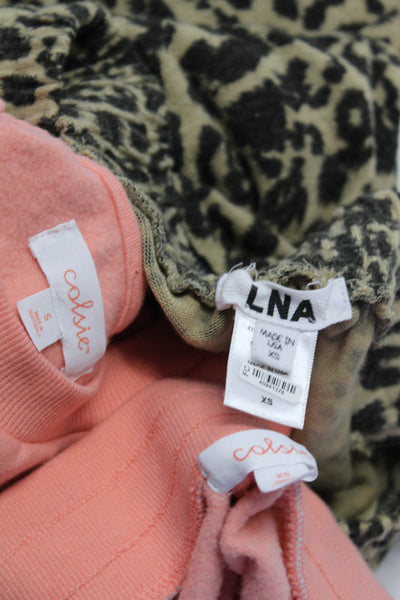 LNA Colsie Womens Sweatpants Lounge Pants Sweatshirt Set Size XS Small Lot 3
