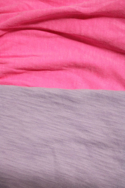 Goldie Sundry Women's Double Ruffle Sleeve T-shirt Purple Size M 1, Lot 2