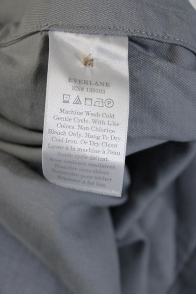 Everlane Womens Smoke The Gathered Drape Trench  Size XS