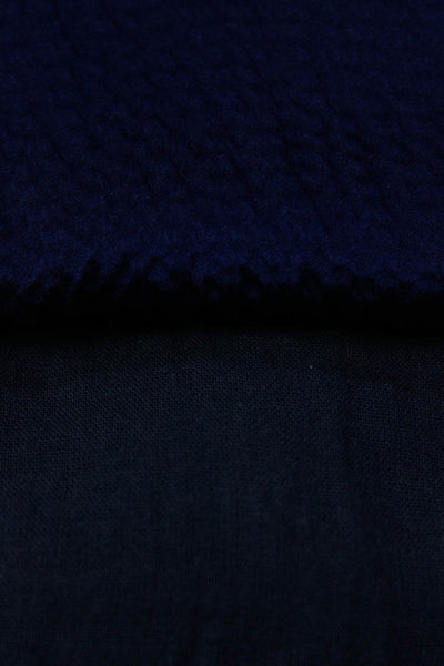 Hartford Womens Hammered Silk Tank Top Sleeveless Shirt Blue Size 4 Lot 2