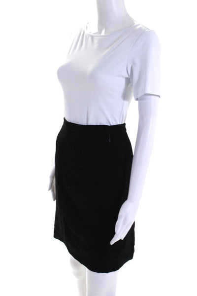 Cheryl and Chie by Moschino Women's Lined Knee Length Pencil Skirt Black Size 6