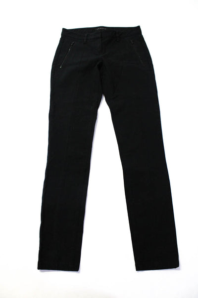 Theory Womens Pants Jeans Black Navy Blue Size 4 0 Lot 3