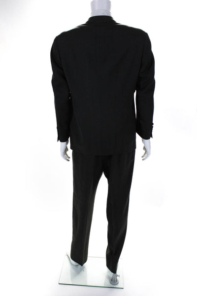 Nino Cerruti Rue Royale Men's Single Breasted Suit Gray Size 42