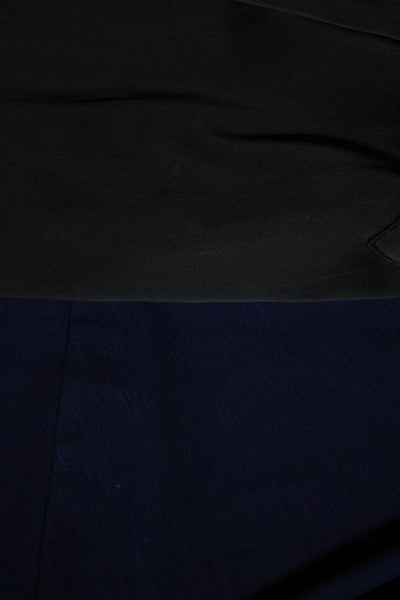 Donna Karan J. McLaughlin Womens Tank Top Blouse Shirt Blue Black Size L Lot 2