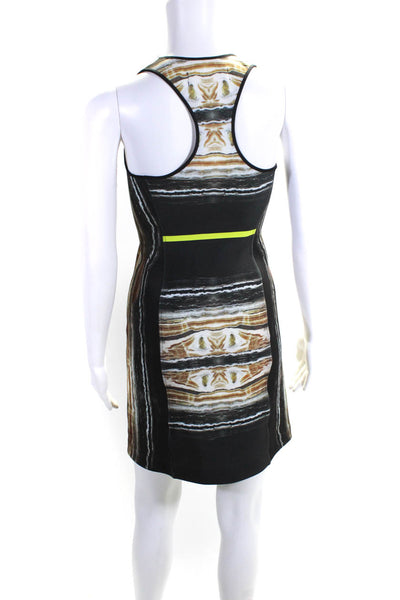 Clover Canyon Womens Abstract Print Bodycon Tank Dress Multicolor Size XS