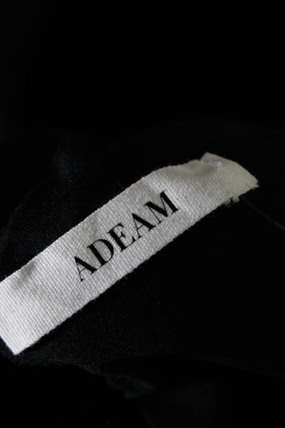 Adeam Womens Pleated Jogger Black Size L