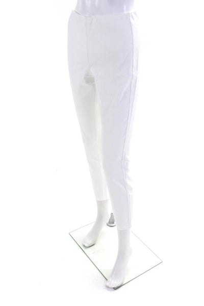 Rag & Bone Womens Back Zipped Hook & Eye Slim Straight Pants White Size 2