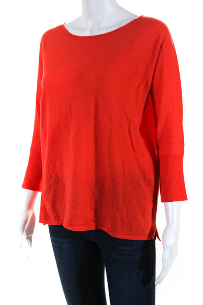 Comptoir Des Cotonniers Womens Pullover Sweater Orange Size Extra Small
