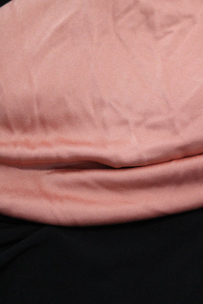 Calvin Klein IISLI Womens Cowl Neck Sleeveless Blouses Black Pink Size S Lot 2