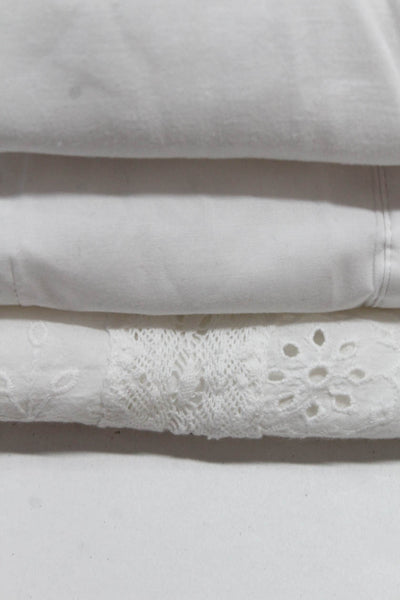 Zara Women's Button Down Shirts Lace Blouse White Size XS 0 Lot 3