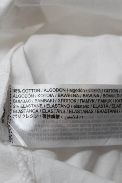 Zara Women's Button Down Shirts Lace Blouse White Size XS 0 Lot 3
