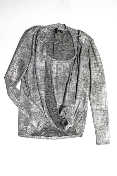 Fifteen Twenty Kay Celine Womens Sweaters Gray Size Extra Small Lot 2