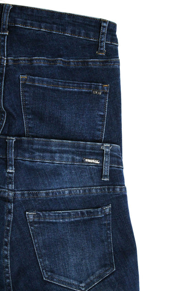 TractrBLU Womens Mid Rise Skinny Leg Jeans Blue Size 25 Lot 2