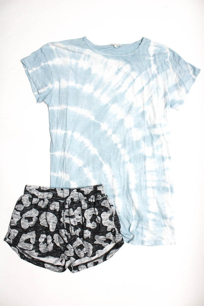 Terez Z Supply Womens Tee Shirt Dress Knit Shorts Size Small Lot 2