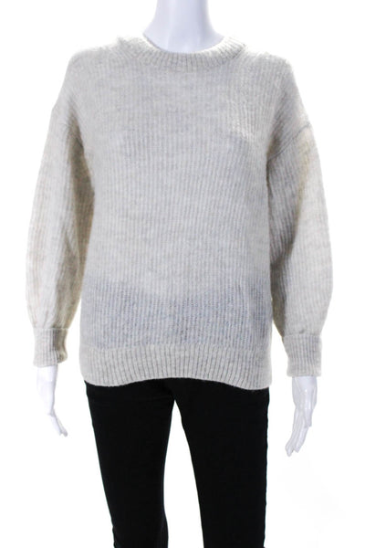 Everlane Womens Almond The Alpaca Crew  Size S