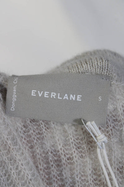 Everlane Womens Almond The Alpaca Crew  Size S