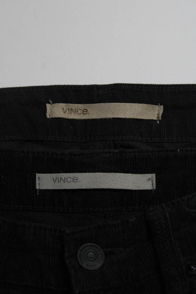 Vince Women's Corduroy Slim Fit Pants Gray Size 25 24, Lot 2