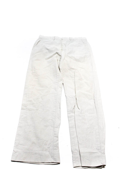 J Crew Mens Khaki Shorts Classic Fit Pants Gray Beige Size 30 Lot 2