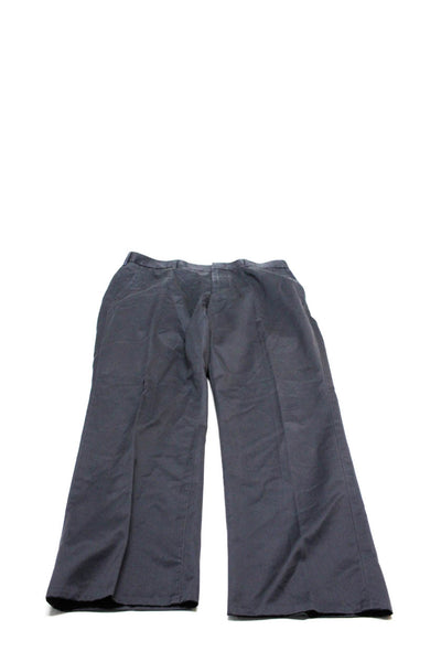 Bonobos Jack Victor Mens Straight Fit Khaki Pants Gray Size 34 X30 Lot 2