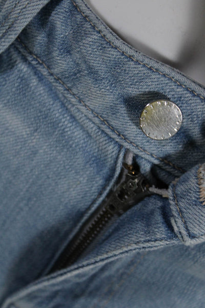 L' Agence Women's Midrise Light Wash Boot Cut Denim Pant Size 25