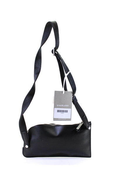 Everlane Womens The Cactus Leather Sling Bag  Black Size OS