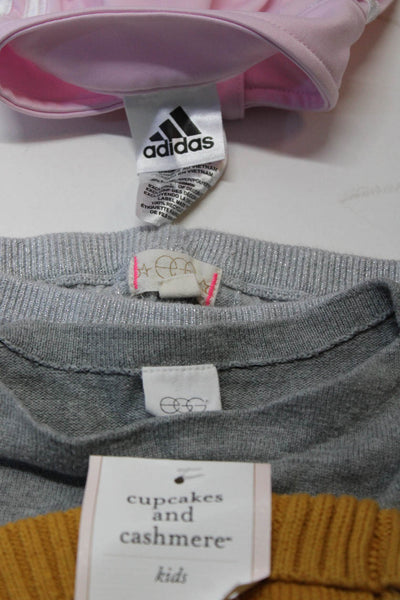 Adidas Egg New York Cupcakes & Cashmere Girls Pink Track Jacket Set Size 9 6 lot