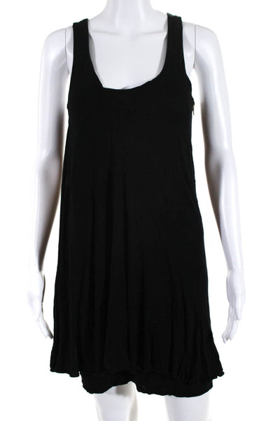 Marc By Marc Jacobs Womens Side Zip Scoop Neck Tank Dress Black Size Extra Small
