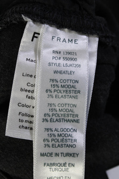 Frame Women's High Waist Five Pockets Skinny Black Denim Pant Size 25