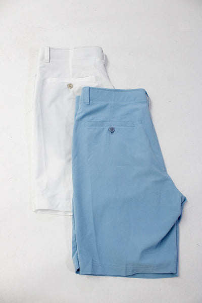 Grandslam Men's Pockets Flat Front Dress Short Blue Size 34 Lot 2