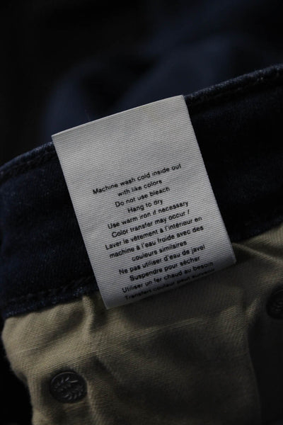 Rag & Bone Jean Womens Cotton High-Rise Skinny Jeans Blue Black Size 25 26 Lot 2