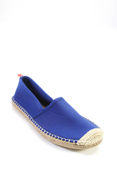 Sea Star Women's Round Toe Espadrille Loafers Blue Size 6.5