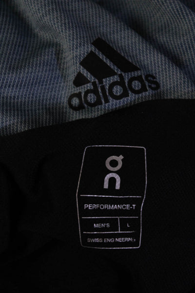 Adidas Men's Athletic Drawstring Waist Short Blue Size L Lot 2