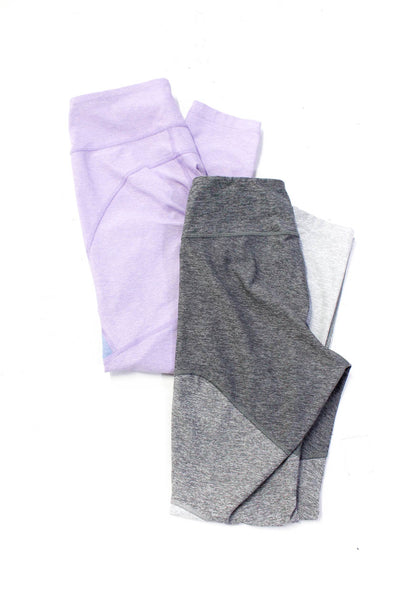 Outdoor Voices Womens Colorblock Skinny Athletic Leggings Purple Size S Lot 2