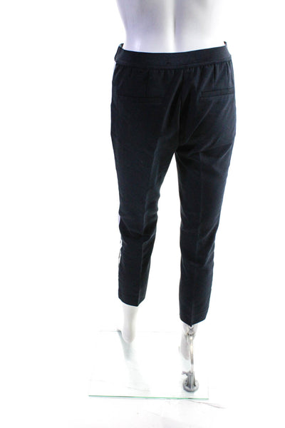 Zara Womens Turtleneck Sweater Pants Navy Blue White Size Small Large Lot 2