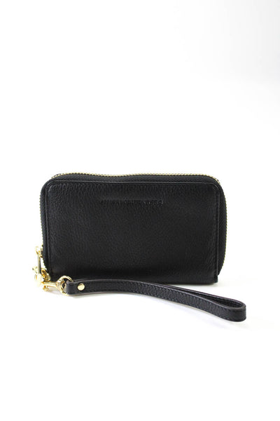 Coach Women's Leather Zip Mini Pochette Shoulder Bag Black - Shop Linda's  Stuff