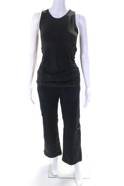 Athleta Women's Tank Top Nylon Pants Black Size XS 2P Lot 2