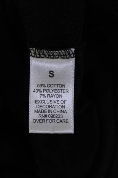 Essentials Fear of God Men's Cotton Short Sleeve Graphic T-Shirt Black Size S