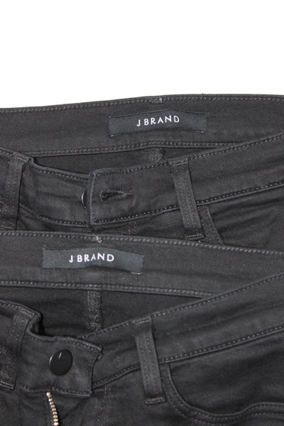 J Brand Womens Jeans Pants Black Size 24 Lot 2