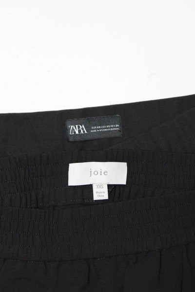 Zara Joie Womens Pants Black Size XS XXS Lot 2