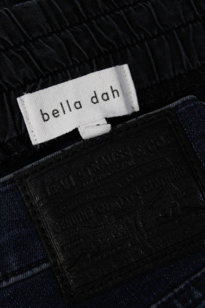 Levis Bella Dahl Womens Skinny Jeans Joggers Pants Blue Gray Size 24 XS Lot 2