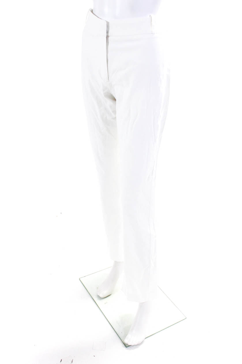 Slit-hem Pants - White - Ladies