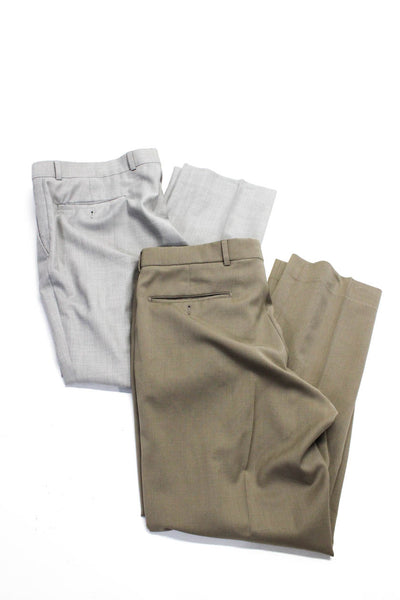 Bloomingdales The Mens Store Kenneth Cole Mens Brown Dress Pants Size 36 LOT 2