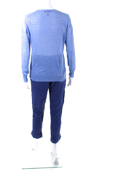 Xirena Cotton by Autumn Cashmere Women's Casual Pants Blue Size S XS, Lot 2