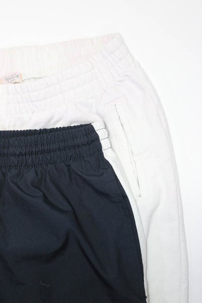 Nike John Galt Womens Elastic Track Pants Sweatpants Black White Size M S Lot 2