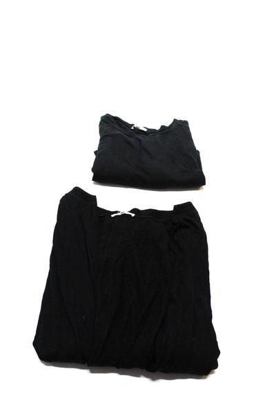 7 For All Mankind Womens Sweaters Black Size Extra Small Medium Lot 2